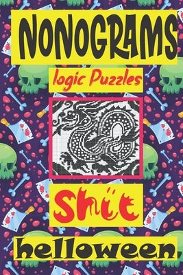 Nonogram logic Puzzle Shit helloween: Japanese Crossword Picture Logic Puzzles giddlers by Helloween, N-L-P