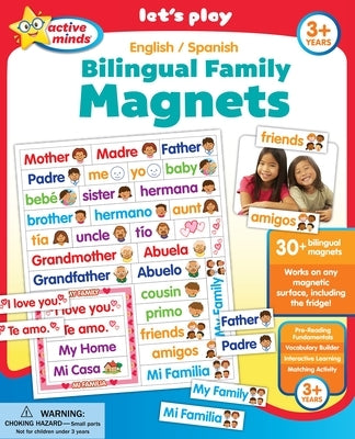 Active Minds English/Spanish Bilingual Family Magnets by Sequoia Children's Publishing