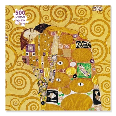 Adult Jigsaw Puzzle Gustav Klimt: Fulfilment (500 Pieces): 500-Piece Jigsaw Puzzles by Flame Tree Studio