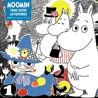 Adult Sustainable Jigsaw Puzzle: Moomin: Comic Strip, Book One: 1000-Pieces. Ethical, Sustainable, Earth-Friendly by Flame Tree Studio
