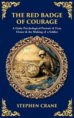 The Red Badge of Courage: A Gritty Psychological Portrait of Fear, Honor & the Making of a Soldier (Deluxe Hardbound Edition) by Crane, Stephen