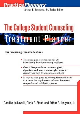 The College Student Counseling Treatment Planner by Helkowski, Camille