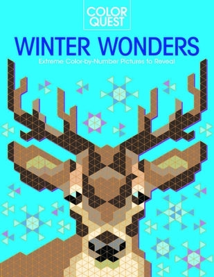 Color Quest: Winter Wonders: Extreme Color-By-Number Pictures to Reveal by Geremia, Daniela