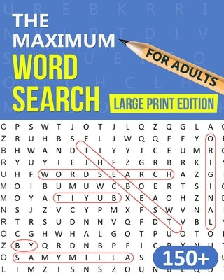 The Maximum Word Search - Large Print Edition by Milla, Samy