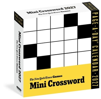 The New York Times Mini Crossword Page-A-Day(r) Calendar 2027: For Crossword Beginners and Puzzle Pros by Times, The New York