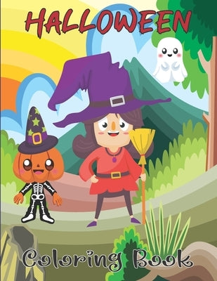 Halloween Coloring for kids: Amazing Spooky Halloween Coloring Book for Kids ages 4 Years and up - I Spy Halloween Coloring Book for Kids by Toura, Tfatef