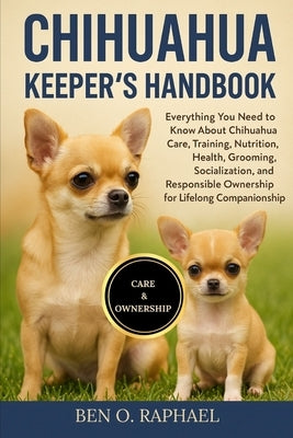 Chihuahua Keeper's Handbook: Everything You Need to Know About Chihuahua Care, Training, Nutrition, Health, Grooming, Socialization, and Responsible O by O. Raphael, Ben