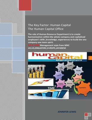 Human Capital Management by Lewis, Jennifer