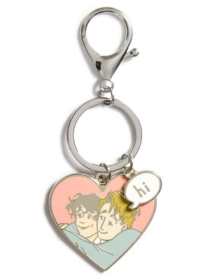Heartstopper: Charlie and Nick Keychain by Out of Print