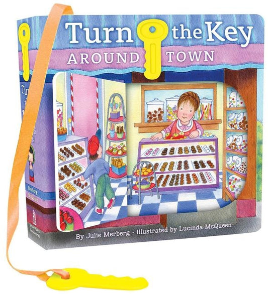 Turn the Key: Around Town: Look and See! by Merberg, Julie