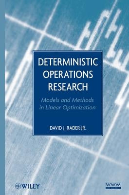 Deterministic Operations Resea by Rader, David J.
