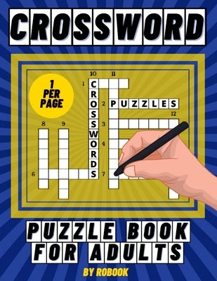 Crossword Puzzle Book for Adults: Large Print Crossword Puzzles, Brain Workout, Prevents Alzheimer's Disease and Dementia by Art, World