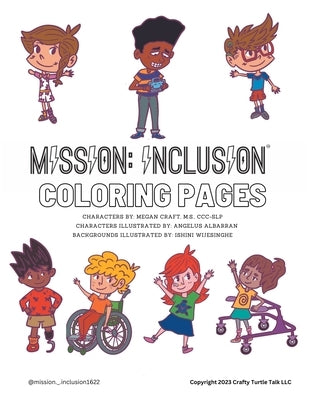 Mission: Inclusion Coloring Pages: Inclusion Coloring by Craft, Megan