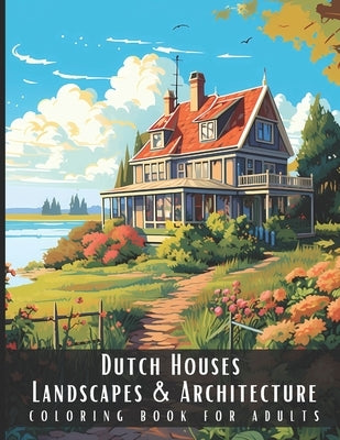 Dutch Houses Landscapes & Architecture Coloring Book for Adults: Beautiful Nature Landscapes Sceneries and Foreign Buildings Coloring Book for Adults, by Palette, Artful