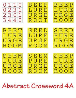 Abstract Crossword 4A by Gurtowski, Francis