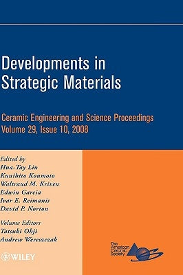 Developments in Strategic Materials, Volume 29, Issue 10 by Lin, Hua-Tay