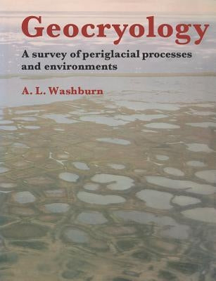 Geocryology by Washburn, Albert Lincoln