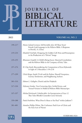 Journal of Biblical Literature 141.2 (2022) by Hylen, Susan E.