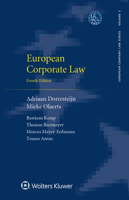 European Corporate Law by Dorresteijn, Adriaan F. M.