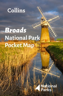 Broads National Park Pocket Map by National Parks Uk