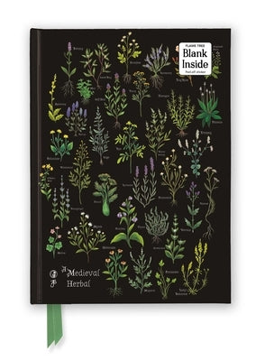 Anna Stead: Medieval Herbal (Foiled Blank Journal) by Flame Tree Studio