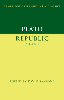 Plato: Republic Book I by Sansone, David