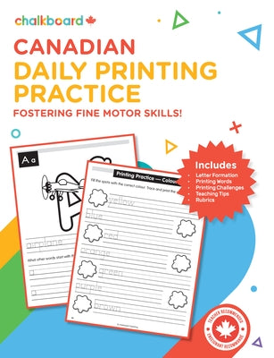 Canadian Daily Printing Practice Grades K-2 by Turnbull, Demetra