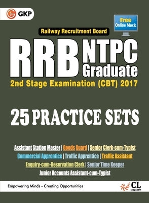 RRB NTPC 25 Practice Sets - Stage 2 Exam (CBT) 2017 by Gkp