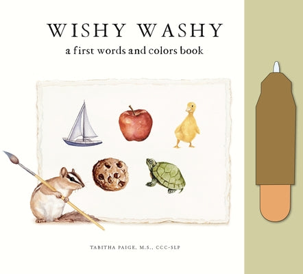 Wishy Washy (Water Reveal Edition): A Reusable Water Reveal Activity Book Teaching First Words and Colors by Paige, Tabitha