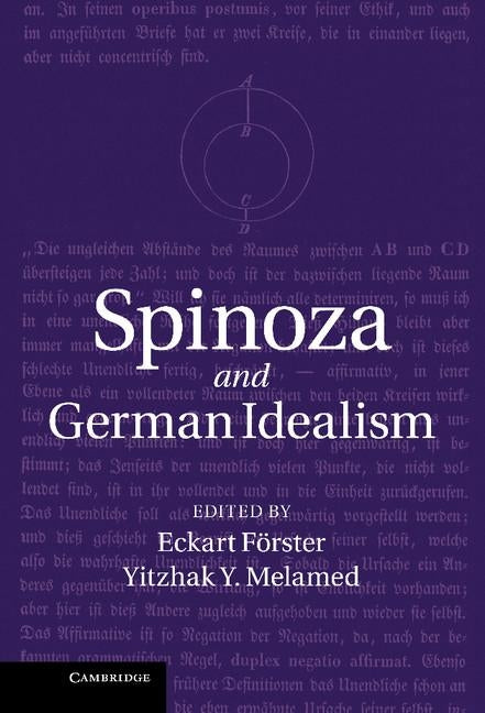Spinoza and German Idealism by F. Rster, Eckart
