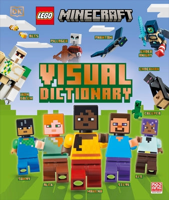 Lego Minecraft Visual Dictionary (Library Edition): This Edition Does Not Include a Minifigure by Dowsett, Elizabeth