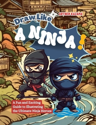 Draw Like a Ninja!: A Fun and Exciting Guide to Illustrating the Ultimate Ninja Heroes by Kazama, Arther