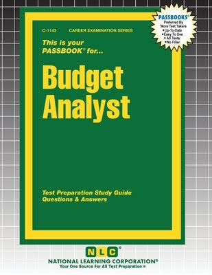Budget Analyst by Passbooks