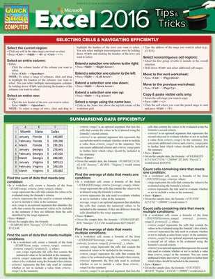 Microsoft Excel 2016 Tips & Tricks by Frye, Curtis