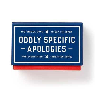 Oddly Specific Apologies by Brass Monkey