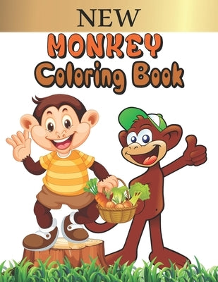 Monkey Coloring Book: amazing gift for kids to enjoy coloring monkeys and having fun by Green, Dan