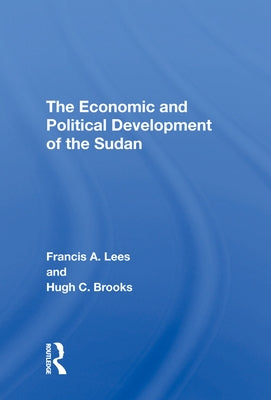 Economic-Pol Dev Sudan by Lees, Francis a.