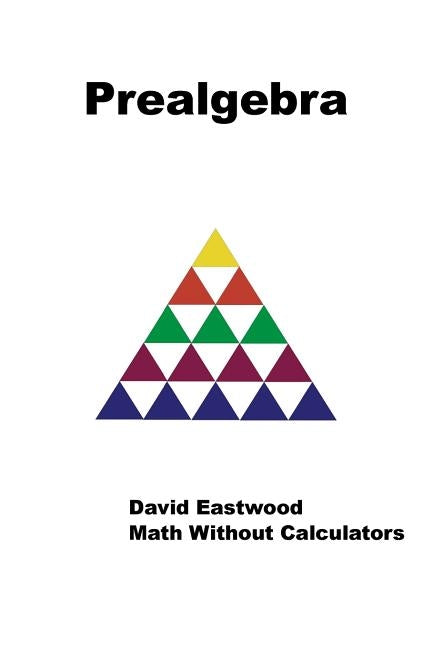 Prealgebra by Eastwood, David