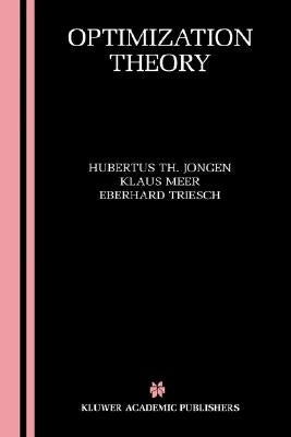 Optimization Theory by Jongen, Hubertus Th