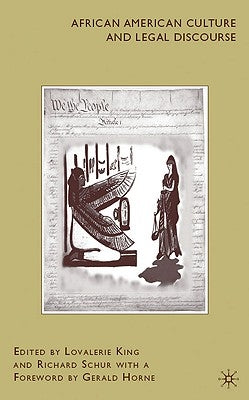 African American Culture and Legal Discourse by Schur, R.