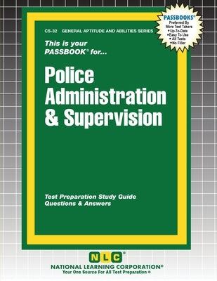 Police Administration & Supervision by Passbooks