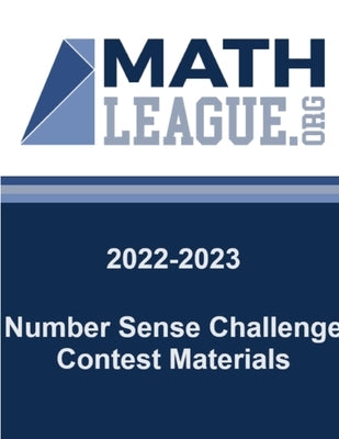 2022-2023 Number Sense Challenge Contest Materials by Sanders, Tim