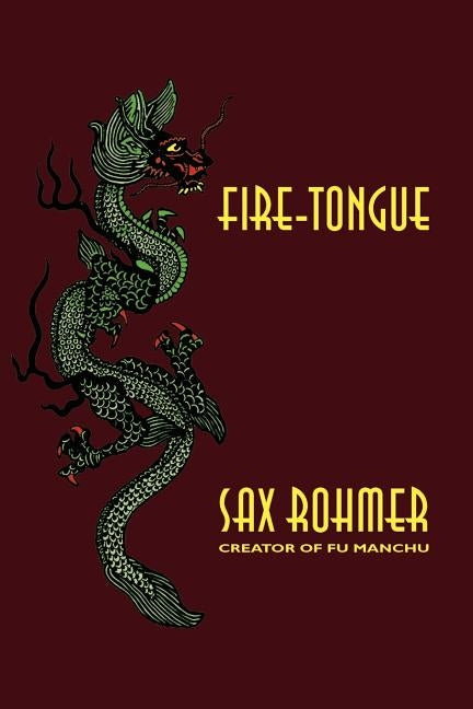 Fire-Tongue by Rohmer, Sax