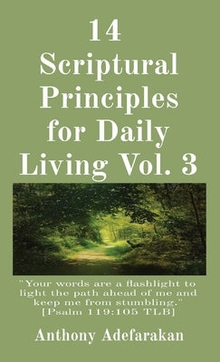 14 Scriptural Principles for Daily Living Vol. 3: "Your words are a flashlight to light the path ahead of me and keep me from stumbling." [Psalm 119:1 by Adefarakan, Anthony