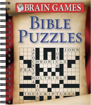 Brain Games - Bible Puzzles (Includes a Variety of Puzzle Types) by Publications International Ltd