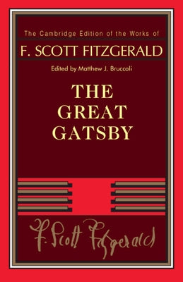 F. Scott Fitzgerald: The Great Gatsby by Fitzgerald, F. Scott