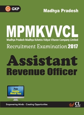 MP. Assistant Revenue Officer Recruitment Examination 2017 by Gkp