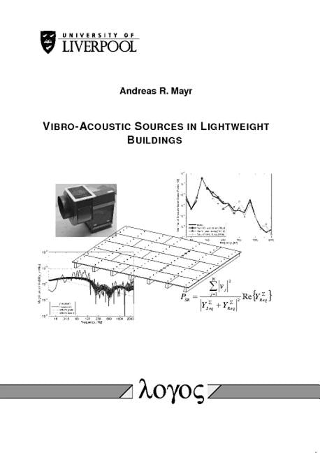 Vibro-Acoustic Sources in Lightweight Buildings by Mayr, Andreas