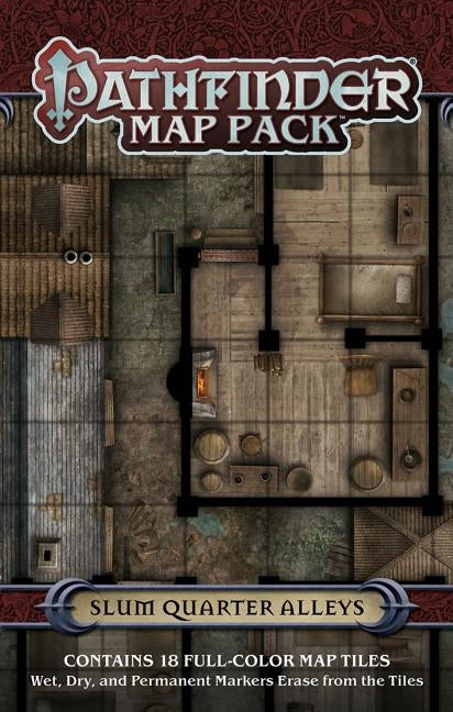 Pathfinder Map Pack: Slum Quarter Alleys by Engle, Jason A.