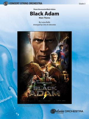 Black Adam: Main Theme, Conductor Score & Parts by Balfe, Lorne